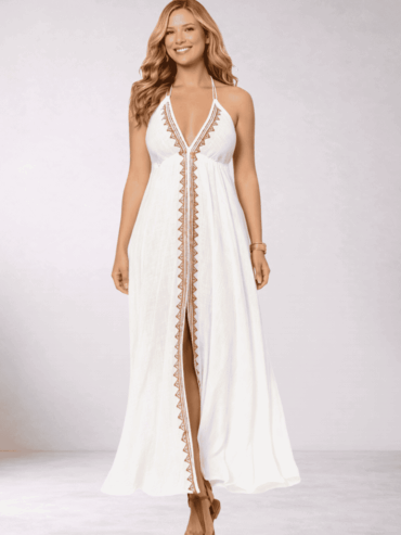 Vestido de Lino Blanco