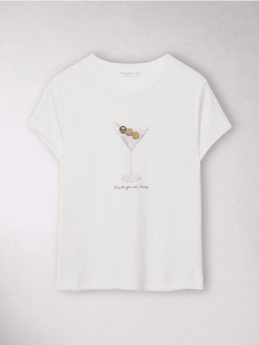 Camiseta Blanca Martini