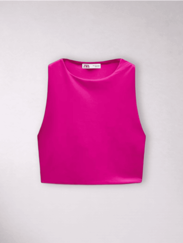 Top Unicolor Zara