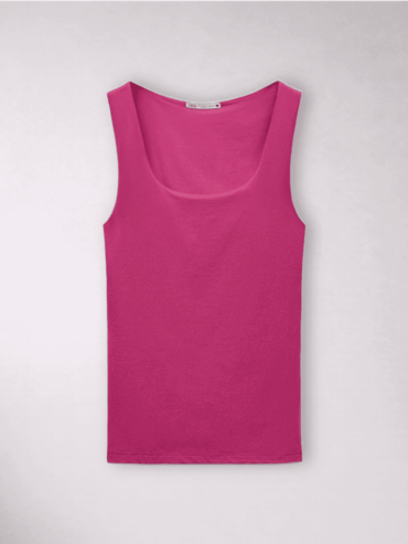 Tank Top Fucsia Zara