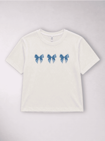 Camiseta Blanca Lazos