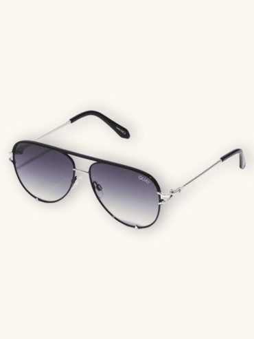 Lentes de Sol Negro Aviador Quay