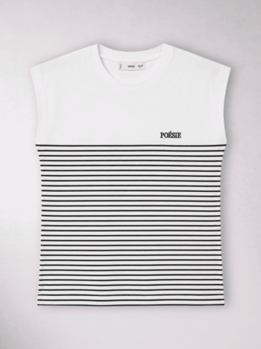 Camiseta Rayas Negras MNG