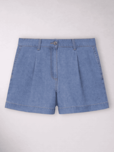 Short Jeans Azul Medio MNG