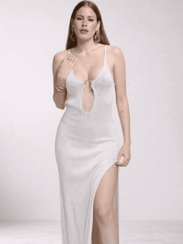 Vestido Largo Tejido