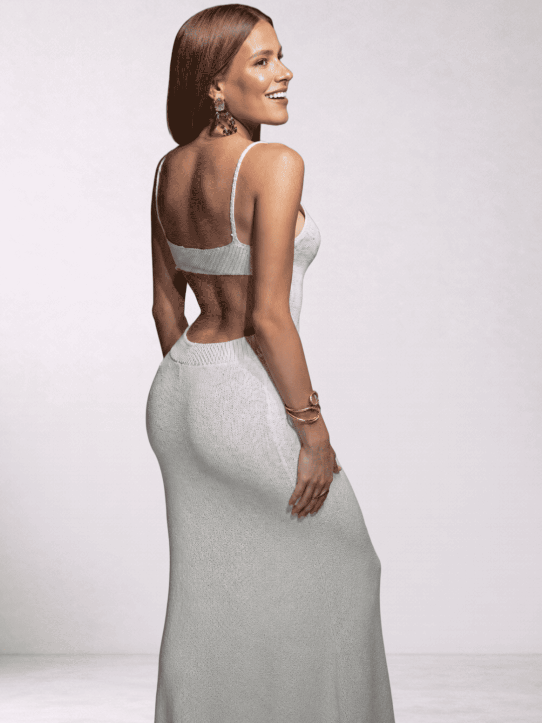 Vestido Largo Tejido - Imagen 2