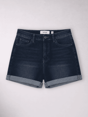 Short Blue Jeans Ruedo Bocca