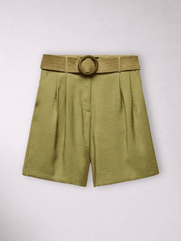 Short Verde Oliva Zara