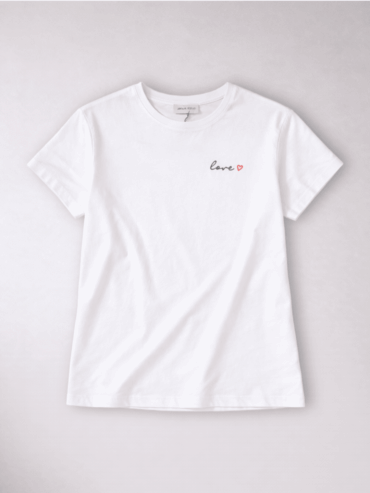 Camiseta Blanca Love