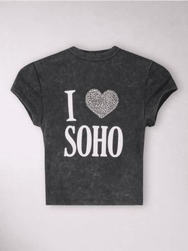 Camiseta Corta Gris