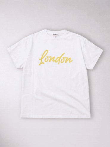 Camiseta Blanco y Dorado