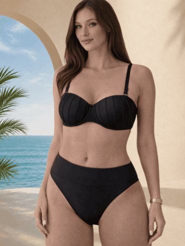 Traje de Baño 2 Piezas Negro