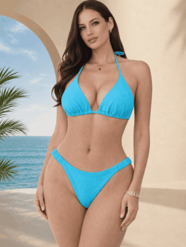 Traje de Baño 2 Piezas Tirantes Anchos