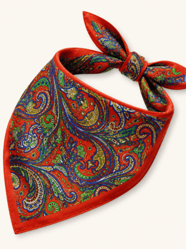 Bandana Paisley Rojo