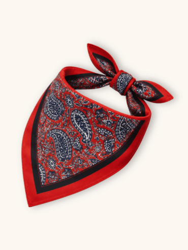 Bandana Cachemira Rojo
