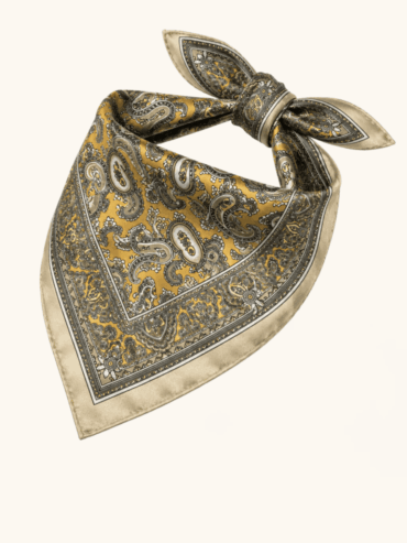 Bandana Cachemira Amarillo