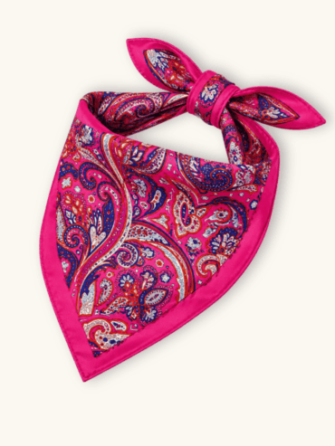 Bandana Cachemira Fucsia
