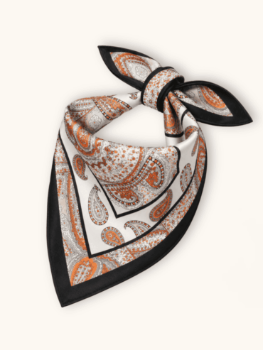 Bandana Paisley Naranja