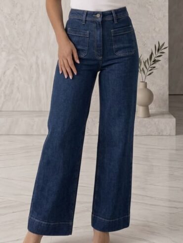 Pantalón Parche Retro Zara