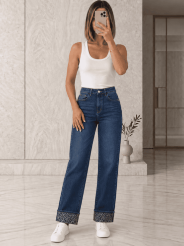 Pantalón Bota Leopardo Salvaje