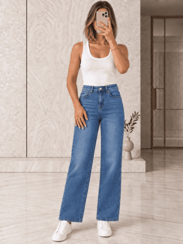 Pantalón Ancho Tiro Alto Kalestesia
