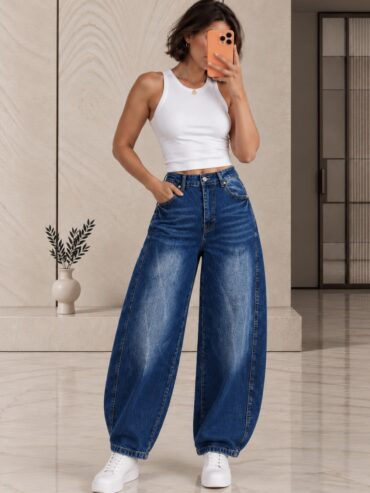 Pantalón Retro Slouchy Zawary
