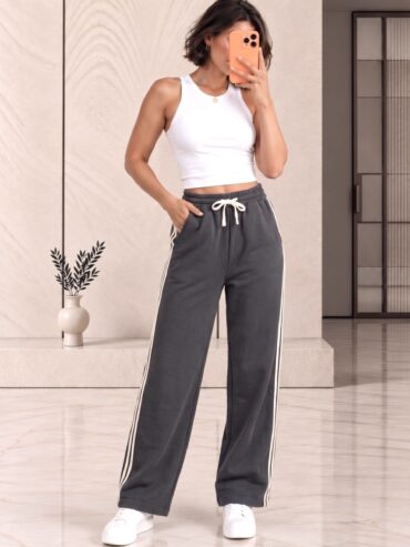 Pantalón Mono Holgado Gris Salvaje