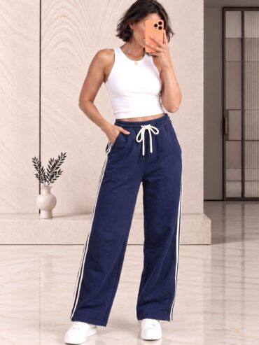 Pantalón Mono Holgado Azul Salvaje
