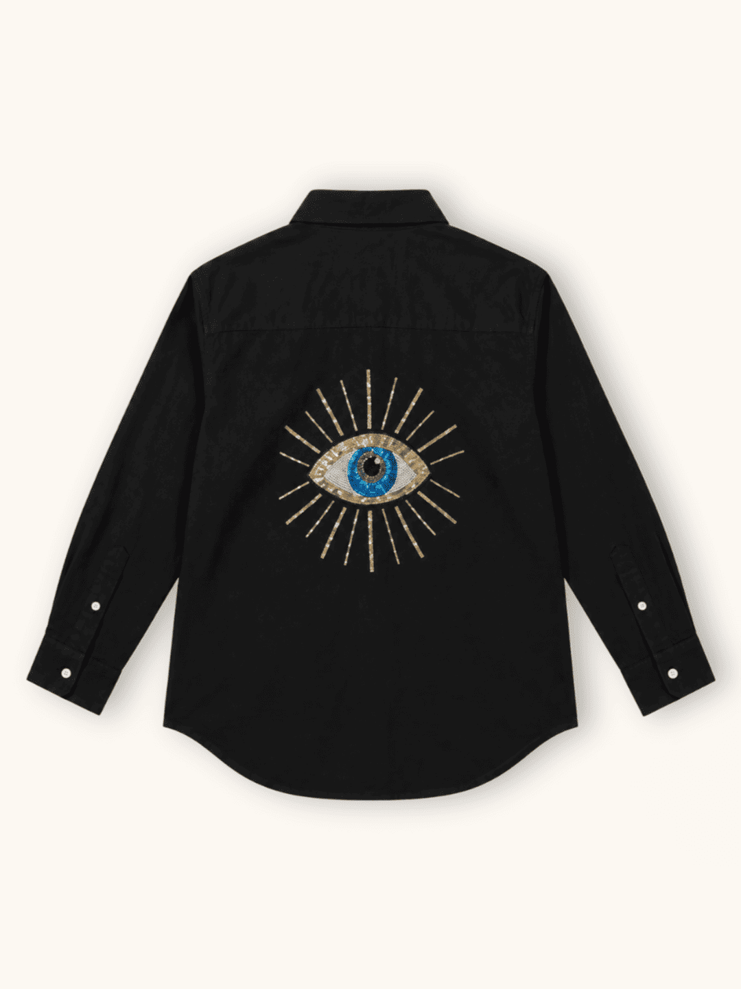 Camisa Negra Ojo Místico - Imagen 4
