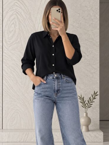 Camisa Negra Ojo Místico