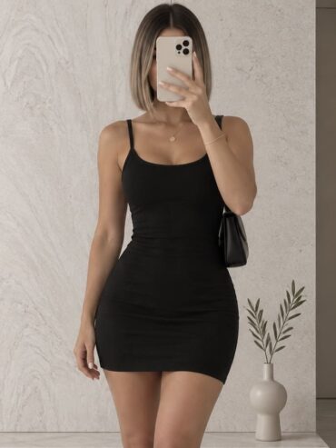 Vestido Corto Tirantes