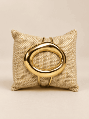 Brazalete Dorado Aro Orgánico