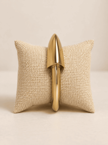 Brazalete Dorado Punta Cónica