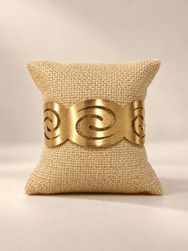 Brazalete Dorado Espirales