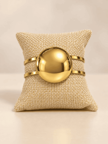 Brazalete Dorado Gran Medallón
