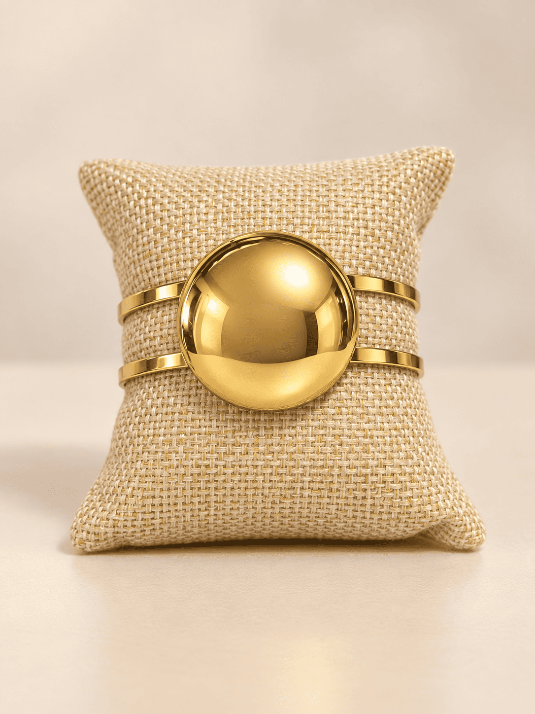 Brazalete Dorado Gran Medallón