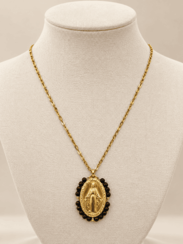 Cadena Dorada Medalla Virgen Milagrosa