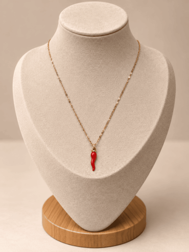 Cadena Dorada Ají Rojo
