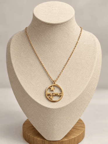Cadena Dorada "mamá" & Estrellas